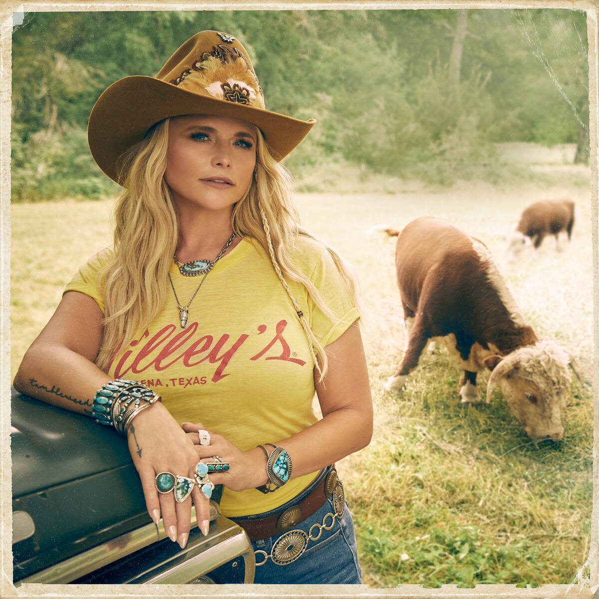 Album cover with image of Miranda
